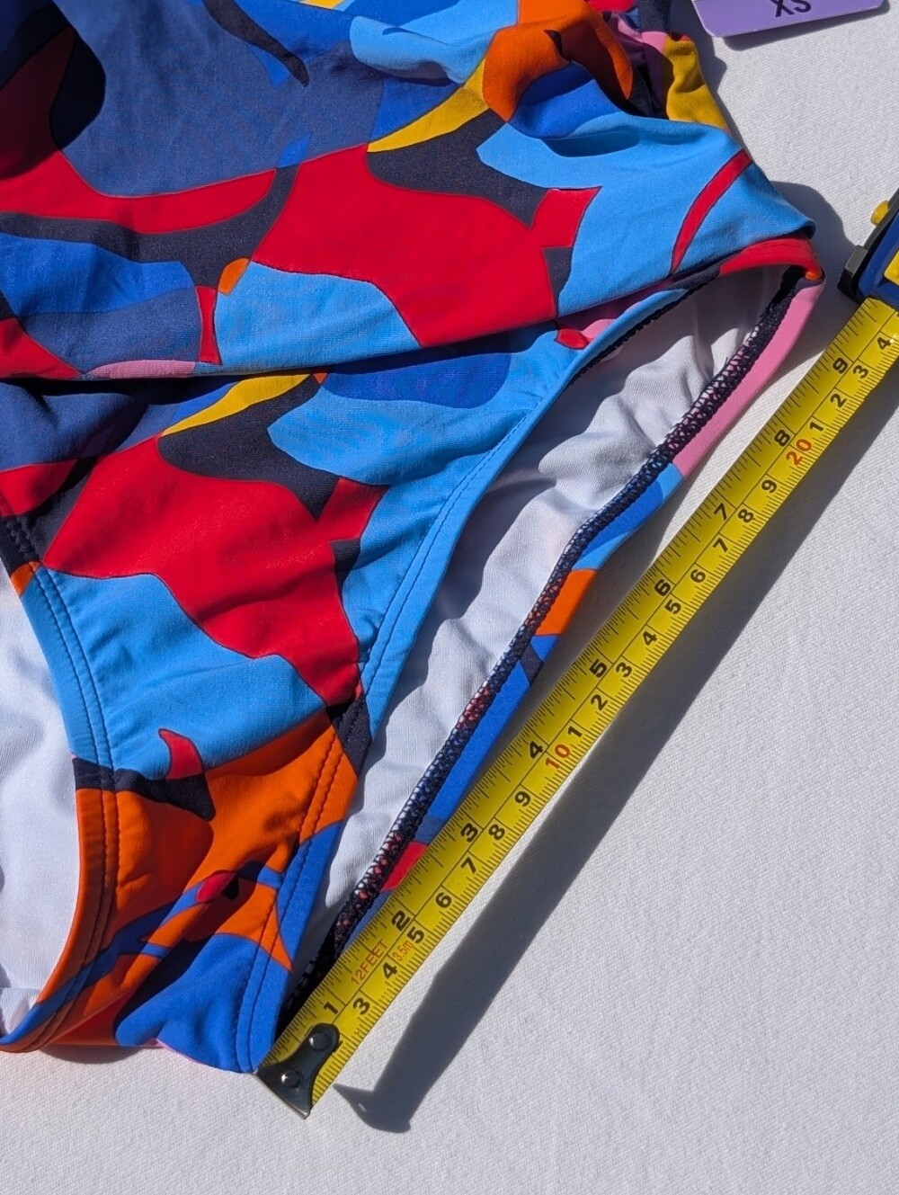Nautica Girls' Bright Multicolor One-Piece Swimsuit Size XS - Picture 6 of 14
